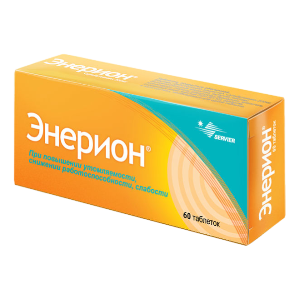 Энерион таблетки покрытоб 200 мг 60 шт