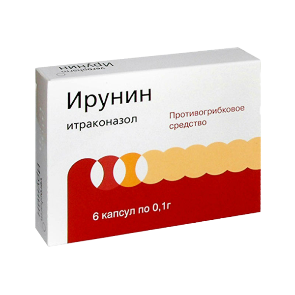 Ирунин капсулы 100 мг 6 шт
