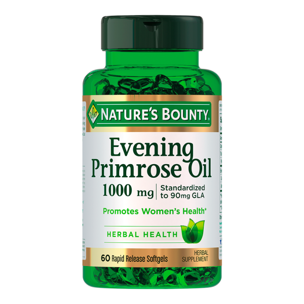 Nature's Bounty Масло примулы вечерней капсулы массой 1481 мг 60 шт