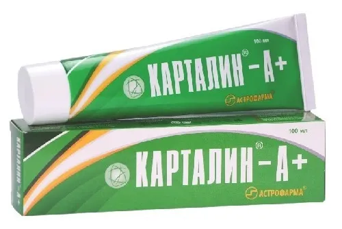 Карталин-А плюс крем для тела 100мл