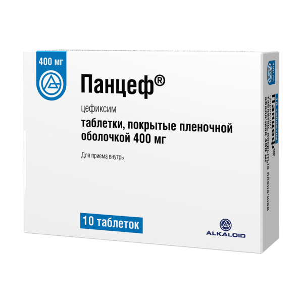 Панцеф таблетки покрытпленоб 400 мг 10 шт