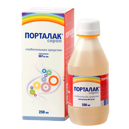 Порталак сироп 667 мг/мл 250 мл 1 шт