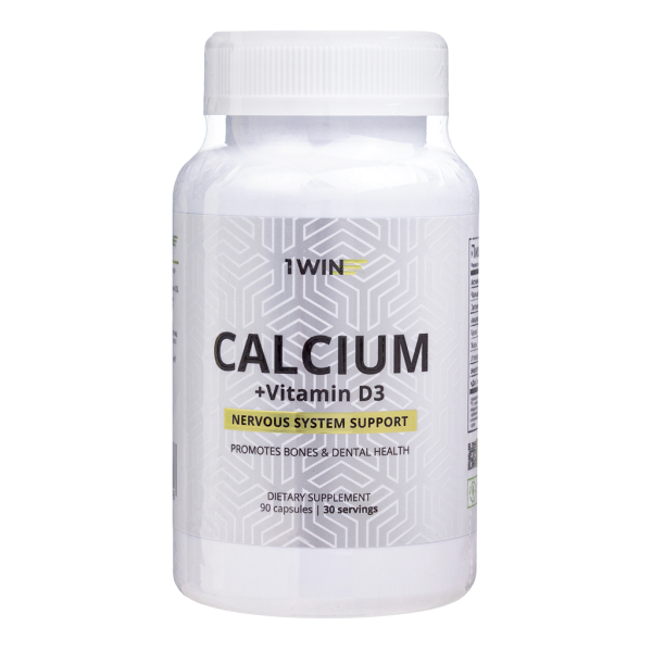 1WIN Кальций + Д3 / Calcium + D3 капсулы массой 825 мг 90 шт