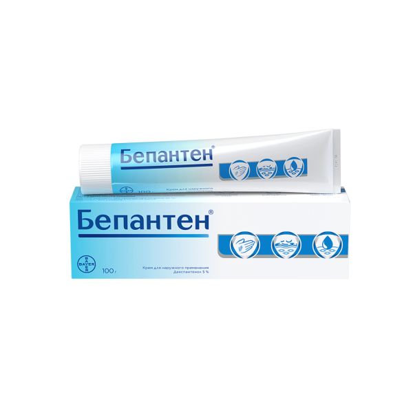 Бепантен крем для наружного применения 5 % 100 г 1 шт