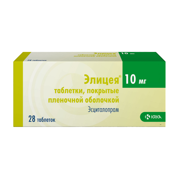 Элицея таблетки покрытпленоб 10 мг 28 шт