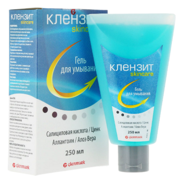 Клензит Skincare Гель для умывания 250 мл 1 шт