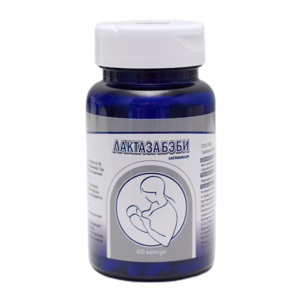 Лактаза Бэби / Lactasa Baby капсулы по 133 мг 60 шт
