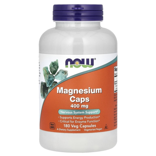 Now Магний 400 мг капсулы массой 1214 мг 180 шт