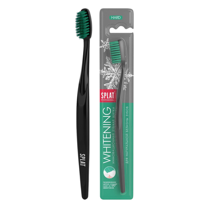 Splat Зубная щетка Whitening жесткая 1 шт