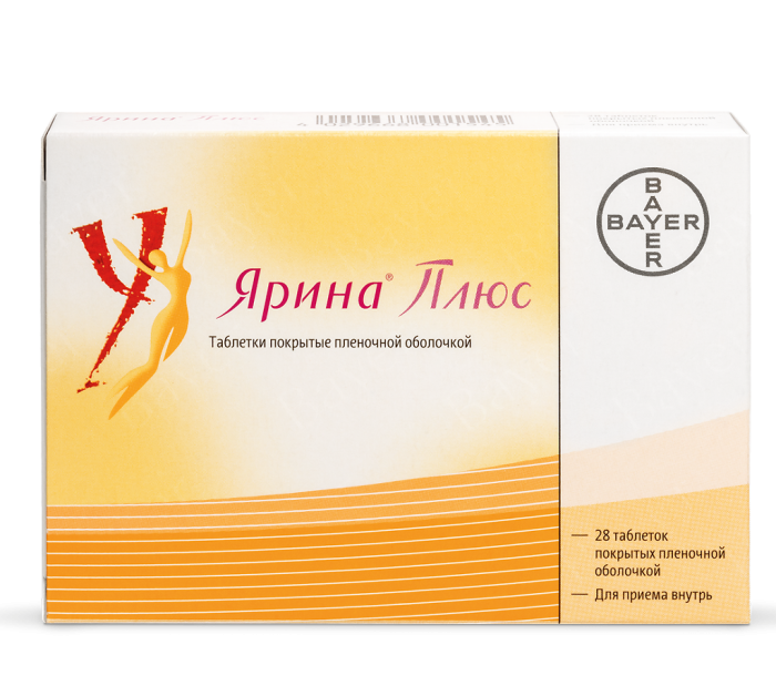 Ярина Плюс набор таблеток покрытпленоб 28 шт
